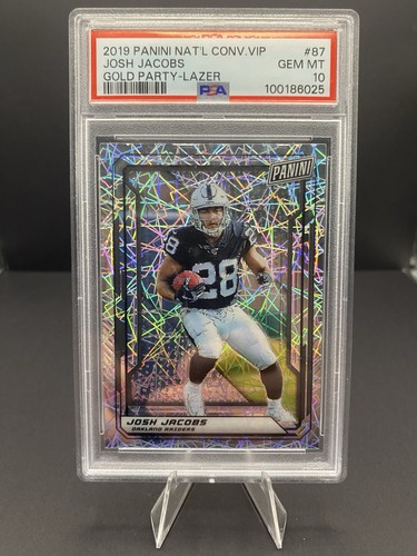 2019 josh jacobs psa - rc, 10