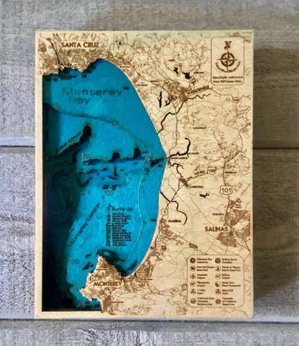 Mappa legno taglio laser - mappa,